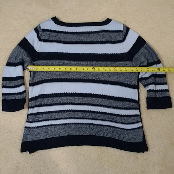 Blue stripped sweater - Picture 4 of 5